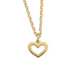 Karen Walker Heart Necklace - Gold Plated - Necklace - Walker & Hall