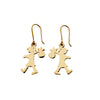 Karen Walker Runaway Girl Earrings - Gold Plated - Earrings - Walker & Hall