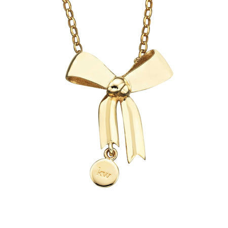 Karen Walker Bow Necklace - Gold Plated - Necklace - Walker & Hall