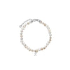 Karen Walker Mini Girl With Pearls Bracelet - Sterling Silver-Bracelet-Walker & Hall