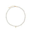Karen Walker Mini Girl With Pearls Necklace - 9ct Yellow Gold-Necklace-Walker & Hall