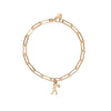 Karen Walker Runaway Girl Charm Bracelet - 9ct Yellow Gold-Bracelet-Walker & Hall