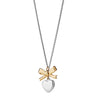 Karen Walker Mini Superlove Necklace - Sterling Silver & 9ct Yellow Gold-Necklace-Walker & Hall