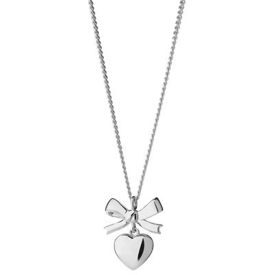 Karen Walker Mini Superlove Necklace - Sterling Silver-Necklace-Walker & Hall