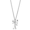 Karen Walker Mini Girl with a Bow Necklace - Sterling Silver-Necklace-Walker & Hall