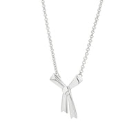 Karen Walker Small Bow Necklace - Sterling Silver - Necklace - Walker & Hall