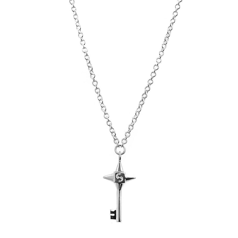 Stolen Girlfriends Club Love Key Necklace - Sterling Silver-Necklace-Walker & Hall