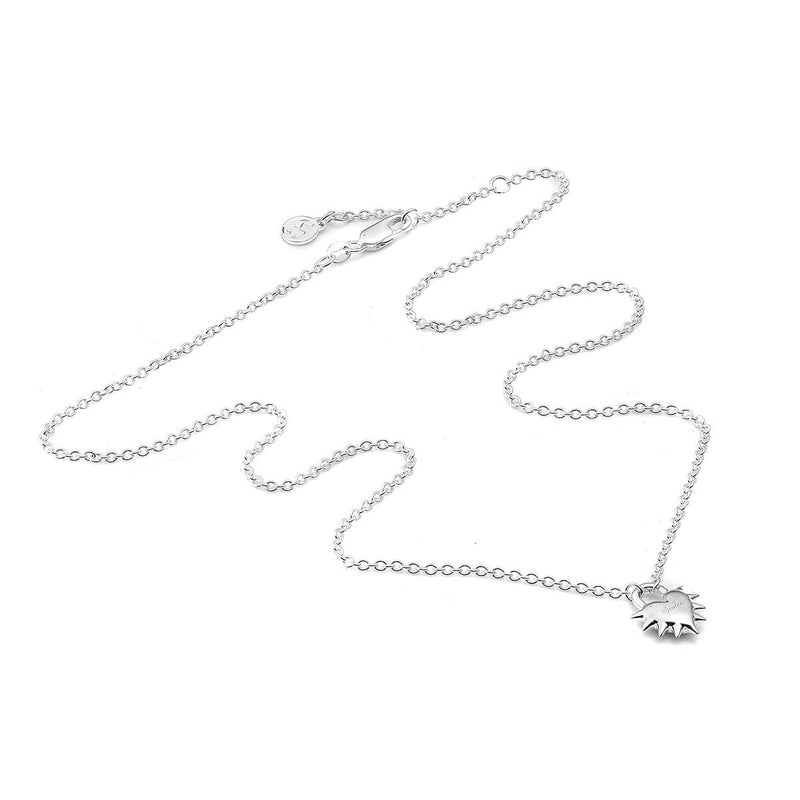 Stolen Girlfriends Club Love Locket Necklace - Sterling Silver-Necklace-Walker & Hall