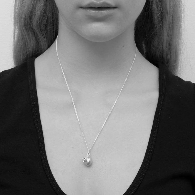 Meadowlark Lemon Charm Necklace - Gold Plated-Necklace-Walker & Hall