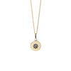 Meadowlark Violet Necklace - Gold Plated & Blue Sapphire-Necklace-Walker & Hall