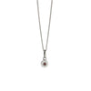 Meadowlark Lulu Necklace - Sterling Silver & African Garnet-Necklace-Walker & Hall