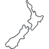 New Zealand map icon