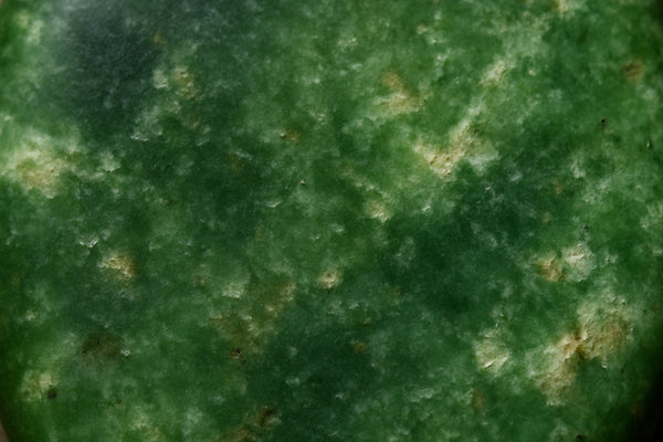 Close up of Raukaraka Pounamu Greenstone