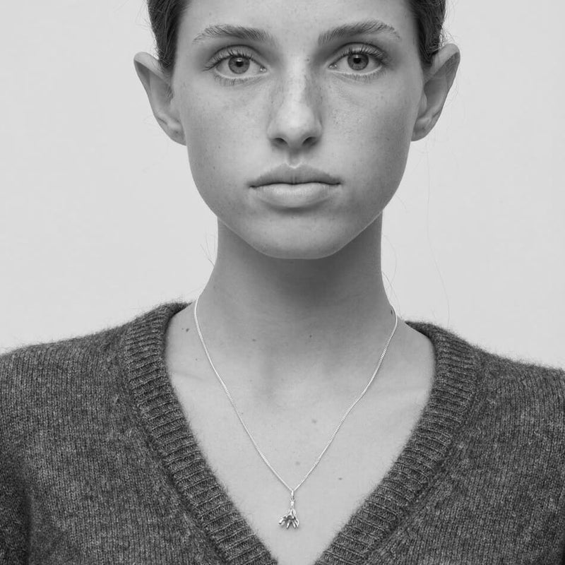 Meadowlark Magda Charm Necklace - Gold Plated-Necklace-Walker & Hall