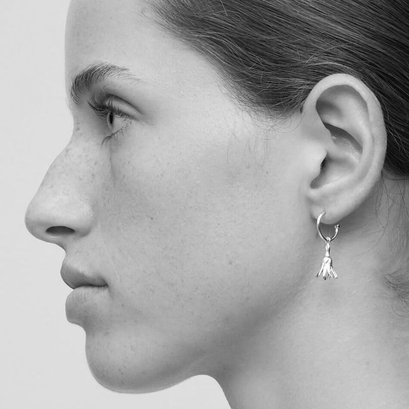 Meadowlark Magda Signature Hoop Earrings - Gold Plated-Earrings-Walker & Hall