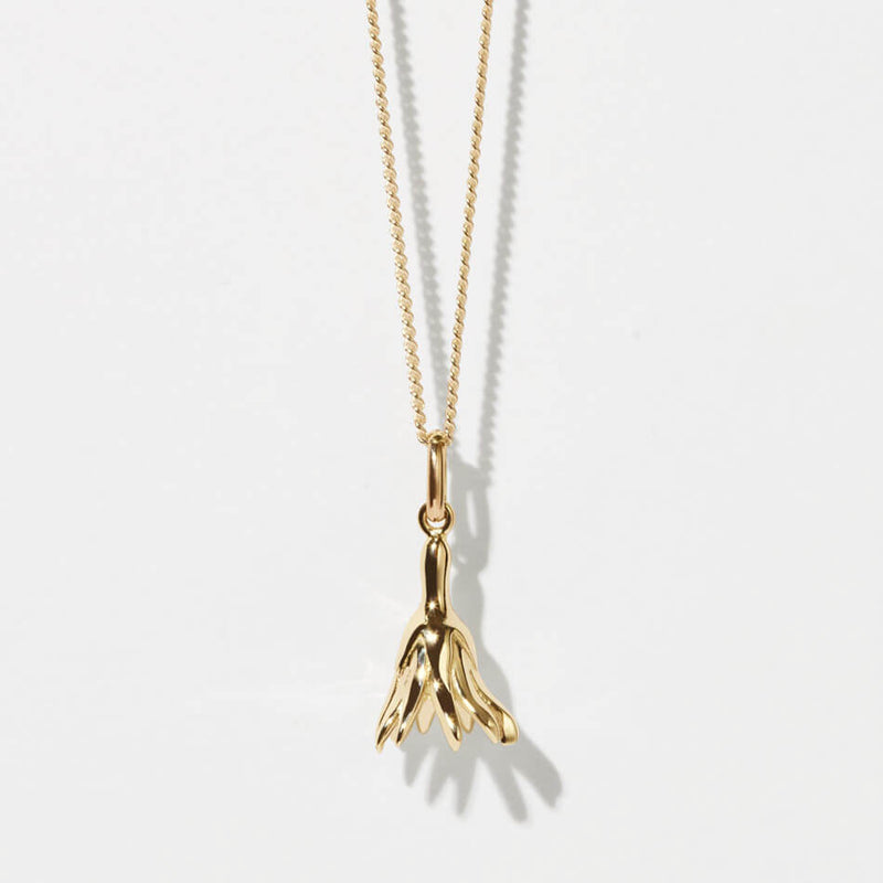 Meadowlark Magda Charm Necklace - Gold Plated-Necklace-Walker & Hall
