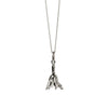 Meadowlark Magda Charm Necklace - Sterling Silver-Necklace-Walker & Hall
