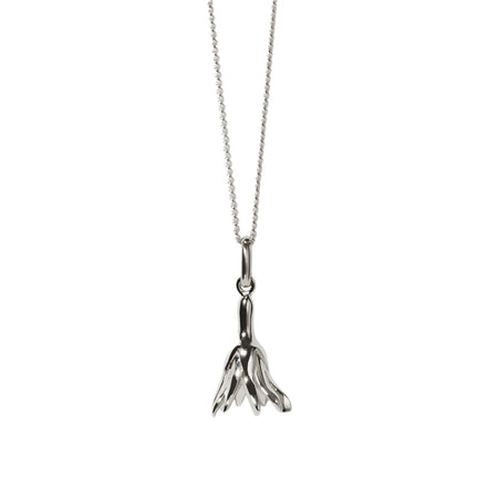 Meadowlark Magda Charm Necklace - Sterling Silver-Necklace-Walker & Hall
