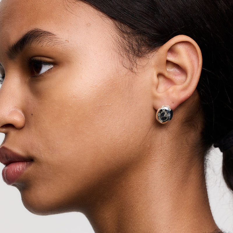 Meadowlark Small Strawberry Earrings - Sterling Silver-Earrings-Walker & Hall