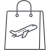 Tax free shopping icon
