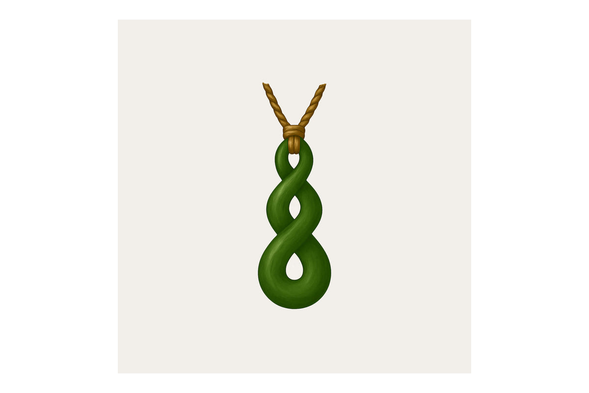 Greenstone Twist Pendant