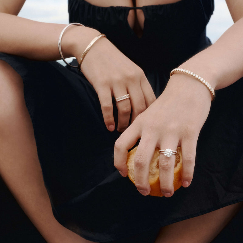 18ct White Gold 3.00ct Diamond Cosmopolitan Ring-Ring-Walker & Hall