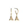 Meadowlark Magda Signature Hoop Earrings - Gold Plated-Earrings-Walker & Hall