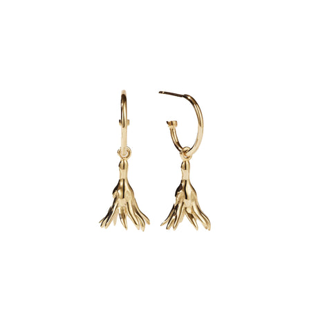 Meadowlark Magda Signature Hoop Earrings - Gold Plated-Earrings-Walker & Hall