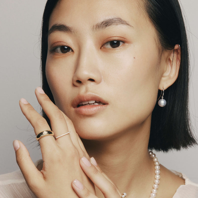 9ct Yellow Gold .16ct Fancy Diamond Kylie Ring-Ring-Walker & Hall