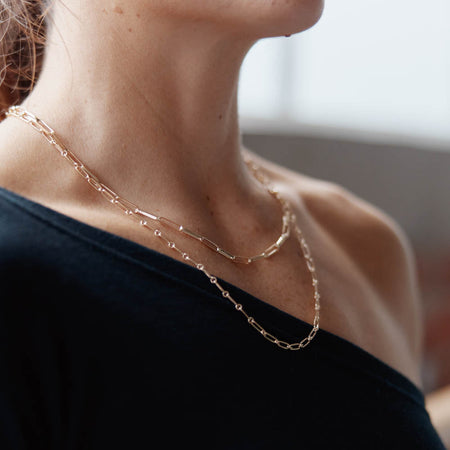 Recycled 9ct Yellow Gold 2nd Edition Chain-Necklace-Walker & Hall