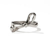 Meadowlark Bow Ring - Sterling Silver-Ring-Walker & Hall