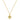 Zoe & Morgan Centred Necklace - Gold Vermeil & Chrome Diopside-Necklace-Walker & Hall