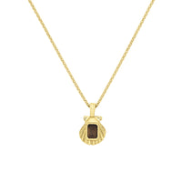 Zoe & Morgan Cordelia Necklace - Gold Vermeil & Smoky Quartz - Necklace - Walker & Hall