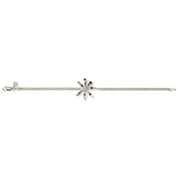 Meadowlark Daisy Charm Bracelet - Sterling Silver-Bracelet-Walker & Hall