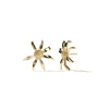 Meadowlark Medium Daisy Stud Earrings - Gold Plated-Earrings-Walker & Hall