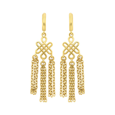 Zoe & Morgan Ether Earrings - Gold Vermeil-Earrings-Walker & Hall