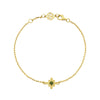 Zoe & Morgan Inka Bracelet - Gold Vermeil & Chrome Diopside-Bracelet-Walker & Hall