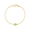 Zoe & Morgan Inka Bracelet - Gold Vermeil & White Zircon-Bracelet-Walker & Hall