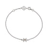 Zoe & Morgan Inti Bracelet - Sterling Silver & Peach Zircon-Bracelet-Walker & Hall
