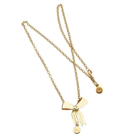 Karen Walker Bow Necklace - Gold Plated - Necklace - Walker & Hall