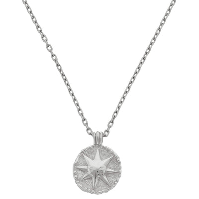 Zoe & Morgan Let the Sun Shine in Necklace - Sterling Silver-Necklace-Walker & Hall