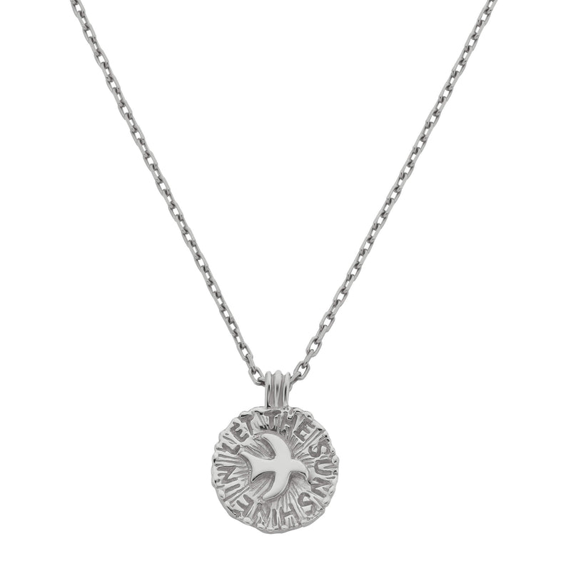 Zoe & Morgan Let the Sun Shine in Necklace - Sterling Silver-Necklace-Walker & Hall