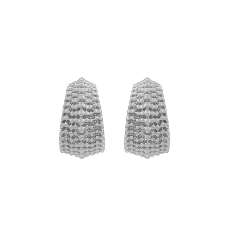 Zoe & Morgan Lily Earrings - Sterling Silver-Earrings-Walker & Hall