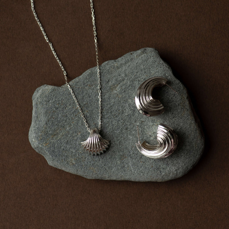 Zoe & Morgan x Walker & Hall Lucia Necklace - Sterling Silver-Necklace-Walker & Hall