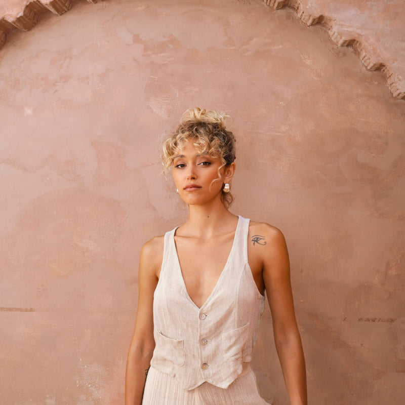 Zoe & Morgan x Walker & Hall Lucia Hoop Earrings - Sterling Silver-Earrings-Walker & Hall