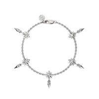 Stolen Girlfriends Club Midnight Cross Bracelet - Silver - Bracelet - Walker & Hall