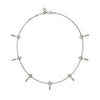 Stolen Girlfriends Club Midnight Cross Necklace - Silver - Necklace - Walker & Hall