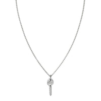 Stolen Girlfriends Club Mini Key Necklace - Silver - Necklace - Walker & Hall
