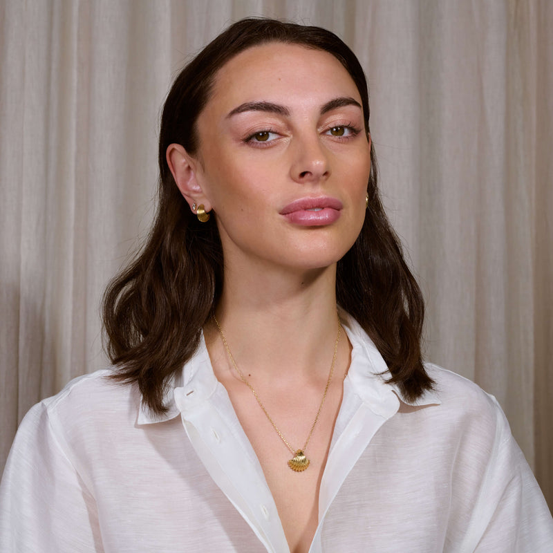 Zoe & Morgan x Walker & Hall Lucia Necklace - Gold Vermeil-Necklace-Walker & Hall