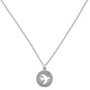 Zoe & Morgan Moonbird Necklace - Sterling Silver-Necklace-Walker & Hall